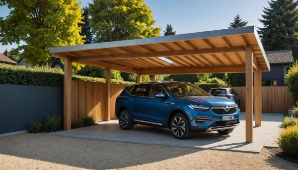 Les carports en bois : un choix écolo !