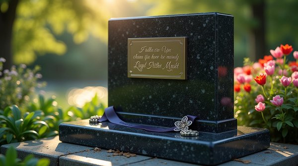 Plaque funéraire personnalisée : un hommage intemporel et touchant
